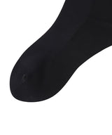 Women's See-Through Knee Socks - Black