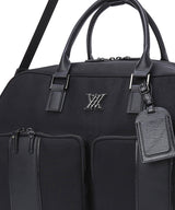 Big Pocket Boston Bag - Black