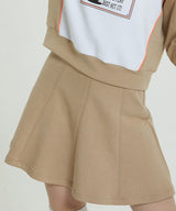 Any Day Jersey Flare - Beige