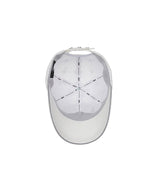 Monogram Wide Ball Cap - White