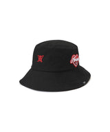 ANEW Heart Embroidered Wappen Bucket Hat