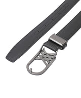 Women's Round Buckle Belt - Black