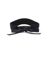 Women's Stripe Visor - Black