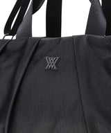 Shirring Boston Bag - Black