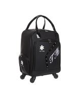 THE MAKE - Rosa Wheels Boston Bag - Black