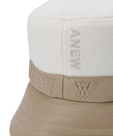 ANEW Mixed Wool Bucket Hat - Ivory