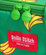 SNILLO STITCH Lunch Bag Shoulder Strap Banana - Green