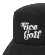 Vice Golf Atelier Typo Logo Bucket Hat - Black