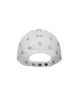 Monogram Wide Ball Cap - White