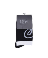 Vice Golf Atelier Women's Big Logo Knee Socks - Black