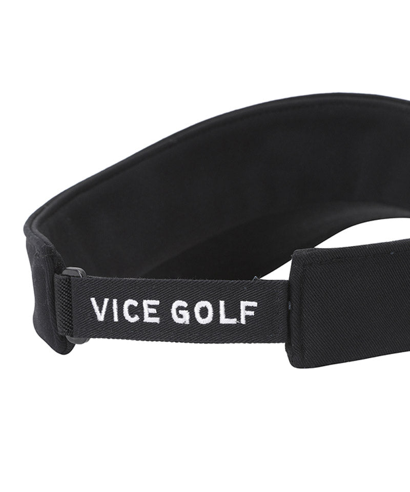 Vice Golf Atelier Florida Basic Visor - Black