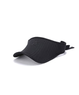 Women's Stripe Visor - Black