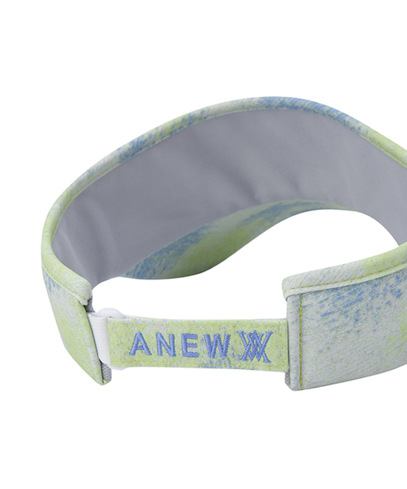 ANEW Unisex Color Pattern Visor - Lime
