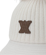 ANEW Women's Woven Knit Mix Bucket Hat - Off White