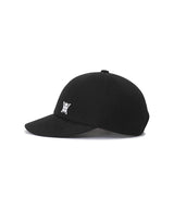 Short Wide Ball Cap - Black