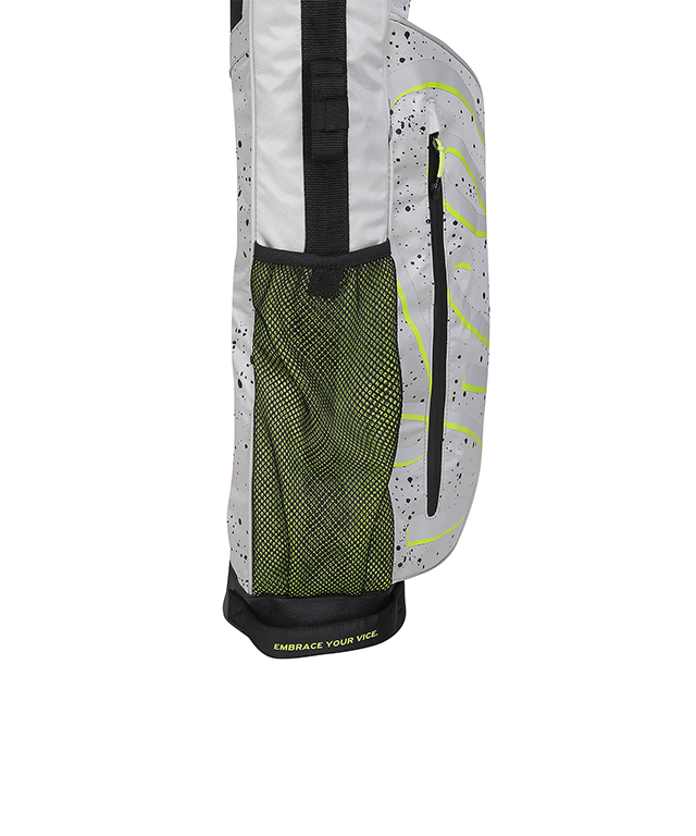 Vice Golf VICE MISSION PENCIL BAG Grey & Neon Lime Nevermindall USA