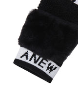 ANEW Golf Women's Curly Golf Gloves - Black