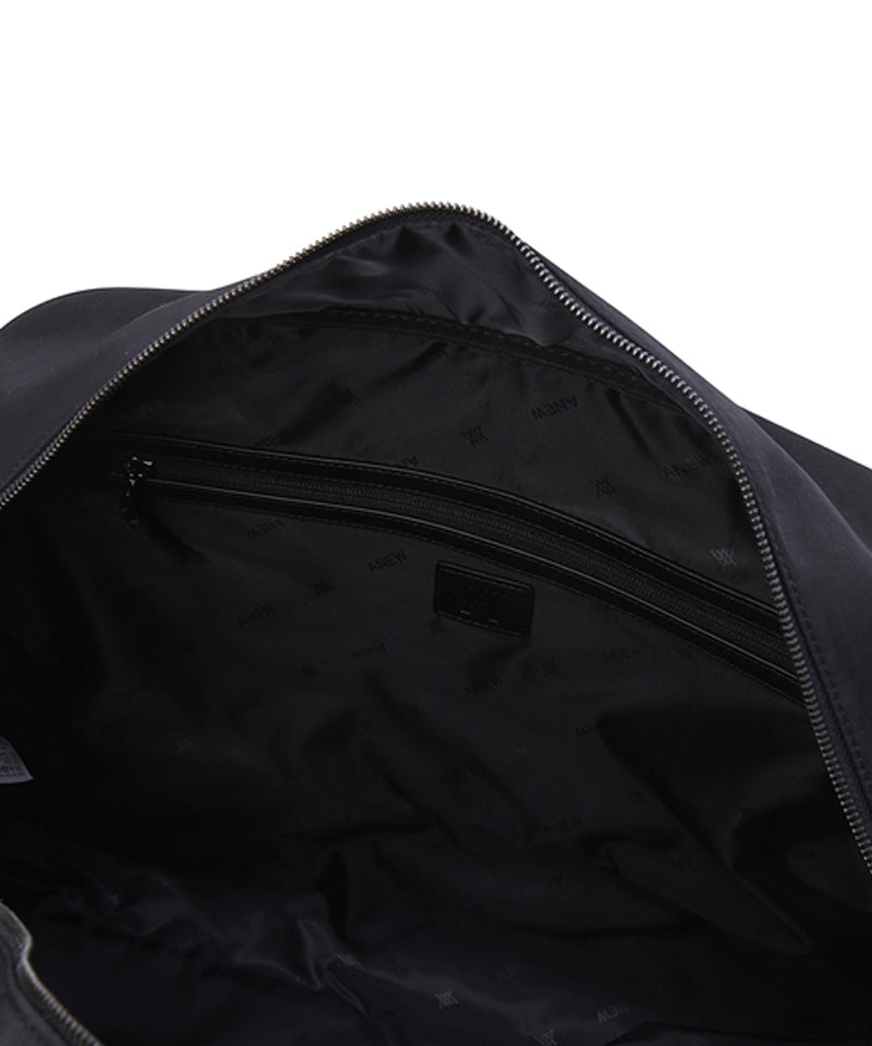 Big Pocket Boston Bag - Black