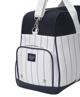 Vice Golf Atelier Pinstripe Boston Bag - White