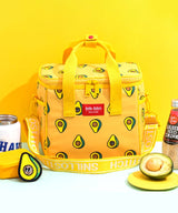 SNILLO STITCH Daily Picnic Cooler Bag Avocado - Yellow