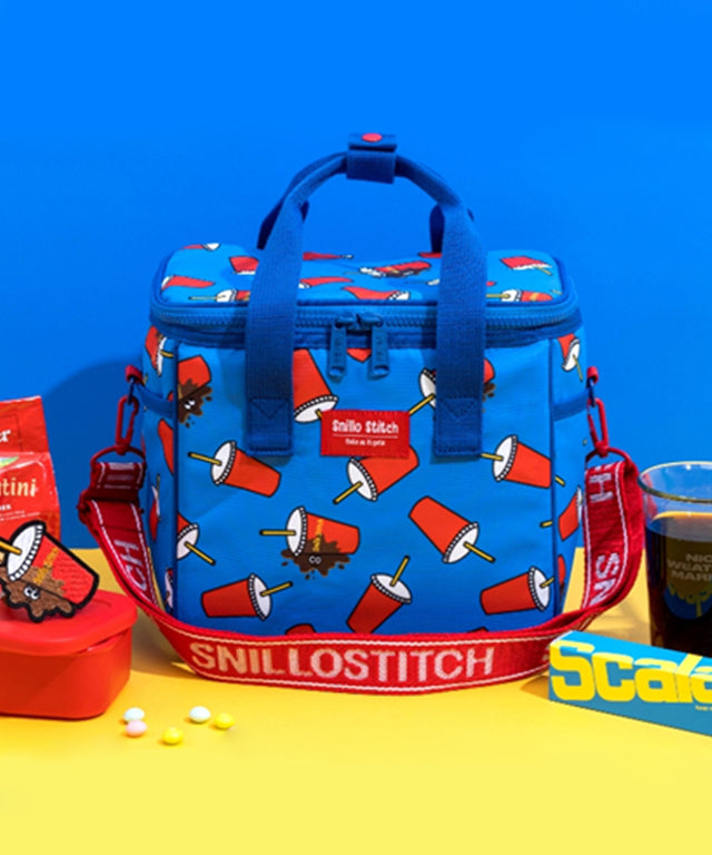 SNILLO STITCH Daily Picnic Cooler Bag Coke - Blue