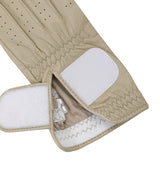 Vice Golf Atelier Women's Logo Gloves (BOTH HANDS) - Beige