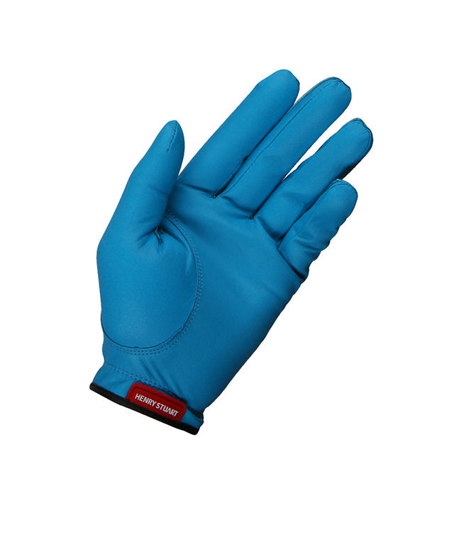 HENRY STUART Skin Fit Natural Sheepskin Color Golf Gloves - black