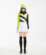 Crush Unbalance Long Sleeve - Lime