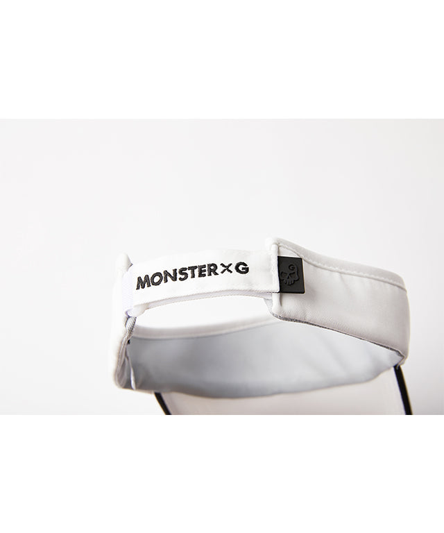 Monster G Crystal Edition Unisex Sun Cap White