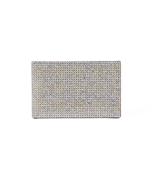 Monster G Crystal Card Wallet - Silver