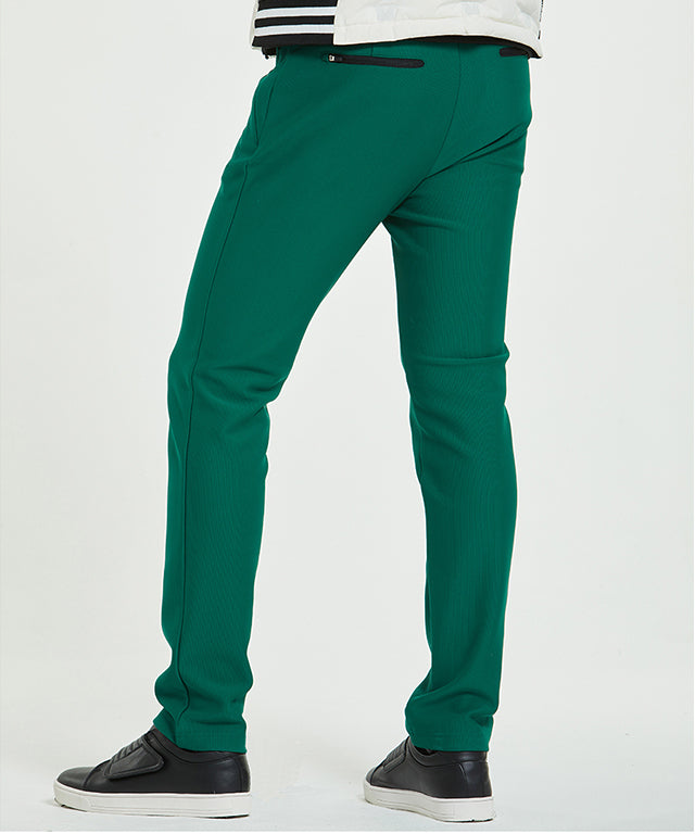 Corduro Bonding Brushed Pants - Dark Green