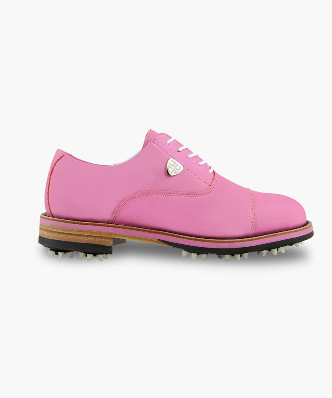 HENRY STUART Icon Classic Spike Golf Shoes - Pink