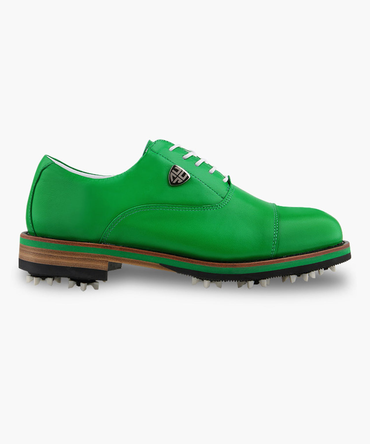HENRY STUART Icon Classic Spike Golf Shoes - Green