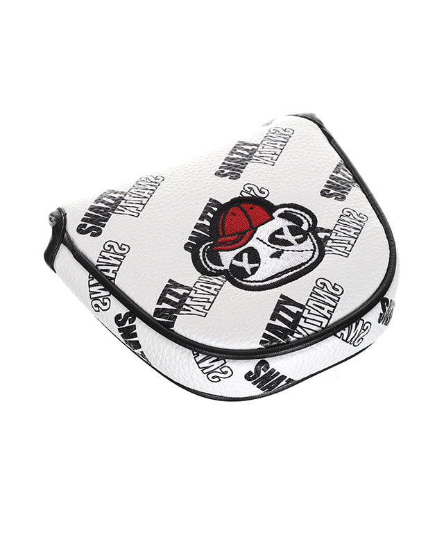The Make Hip Panda Mallet Putter Cover - White