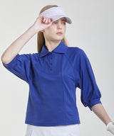 Molly Dolman Collar T-shirt - Blue