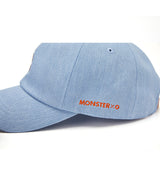 Monster G Golf & Daily Ball Cap Denim Blue