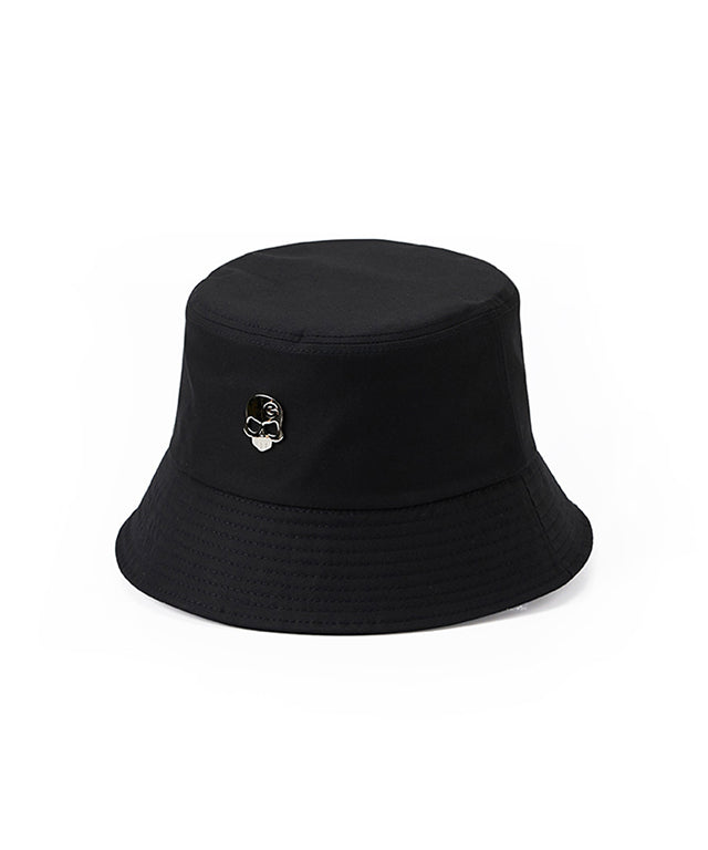 Monster G Skull Bucket Hat Black Nevermindall USA
