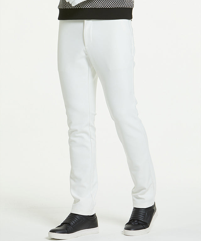 Corduro Bonding Brushed Pants - Off-white