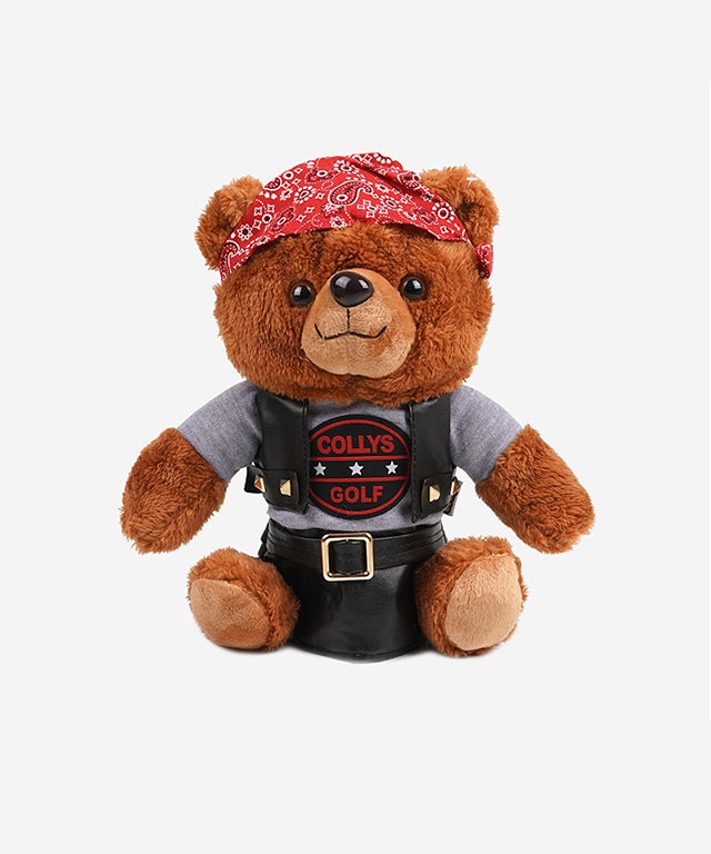 Colly's Rider Bear Golf Character Headcover