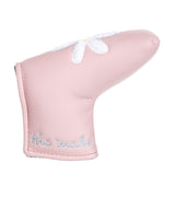The Make Rosa Blade Straight Putter Cover - Pink