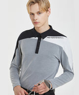 Shoulder Unbalance Blocking T-Shirts