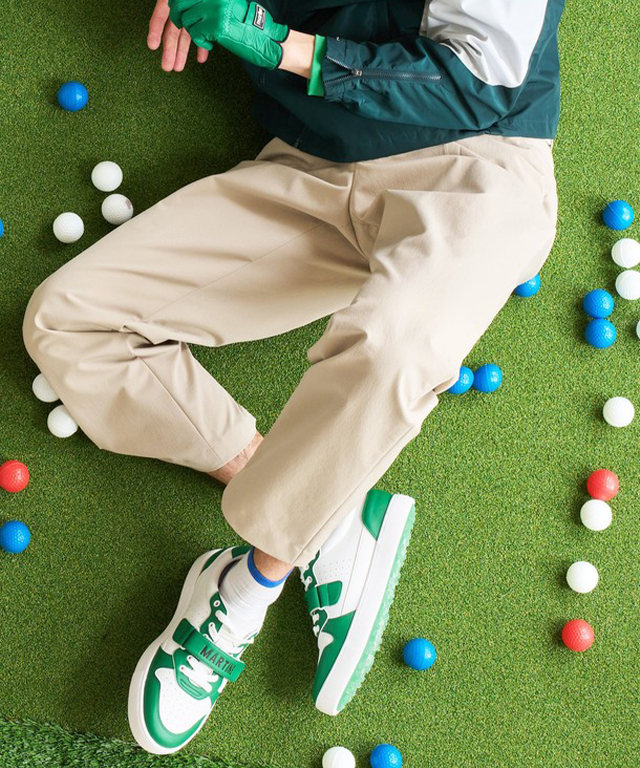[Pre-order] Golf Velcro Sneakers Green (Men)