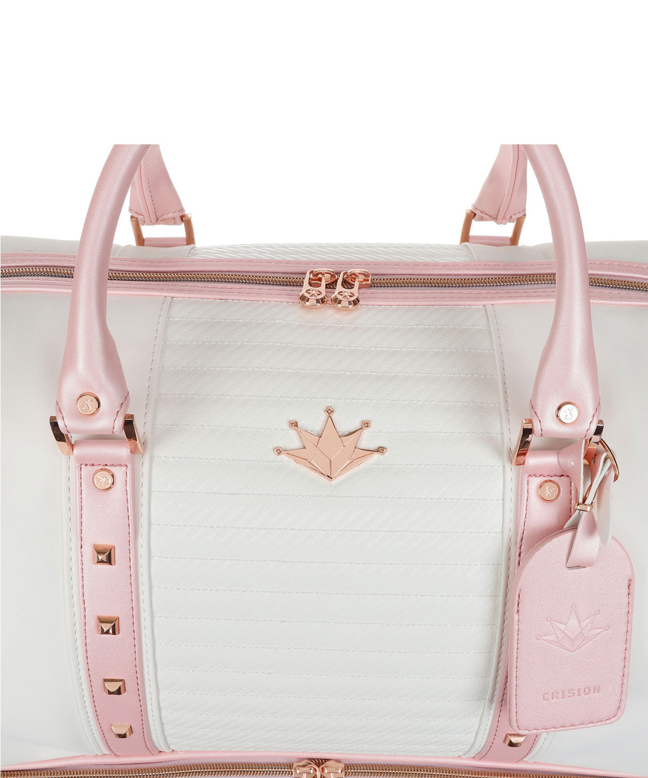 VARIATION Collection Boston Bag White Pink