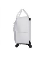 THE MAKE - Rosa Wheels Boston Bag - White