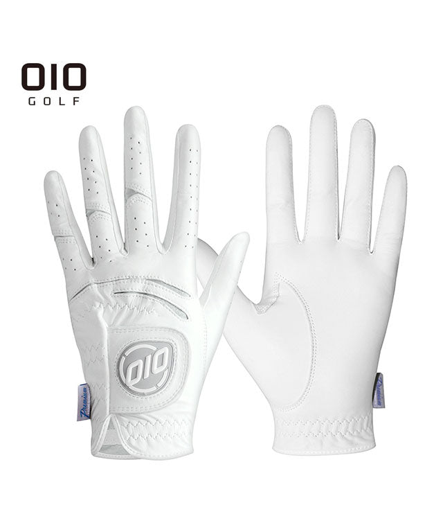 OIO Sheepskin Golf Glove (Left) for men - White