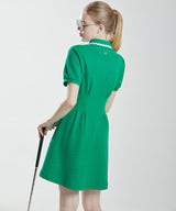 Flow Dress- Green