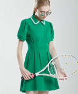 Flow Dress- Green