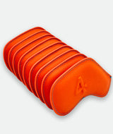 Baron Signature Iron Headcover made by Finest Calf Leather - Orange