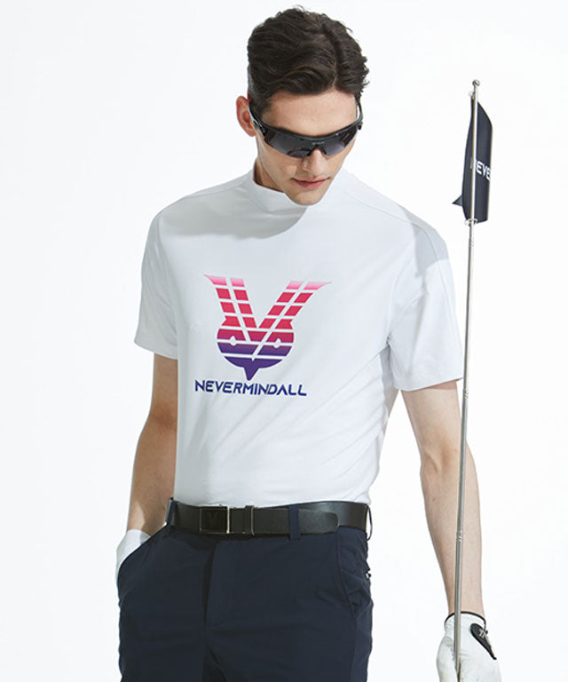 Step by Slide Half-neck T-shirt - Nevermindall USA